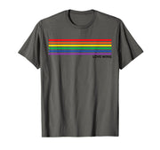 Gay Pride Rainbow Equality Gift White T-Shirt