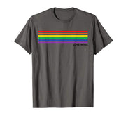 Gay Pride Rainbow Equality Gift White T-Shirt
